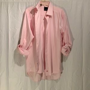 David Donahue Soft Pink Men’s Long Sleeve Button-Up Size 16 1/2 & 32/33